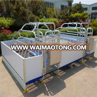 Warming PVC fence pig farrowing crate